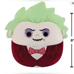 NWT Squishmallows 8" Beetlejuice Groom Plush